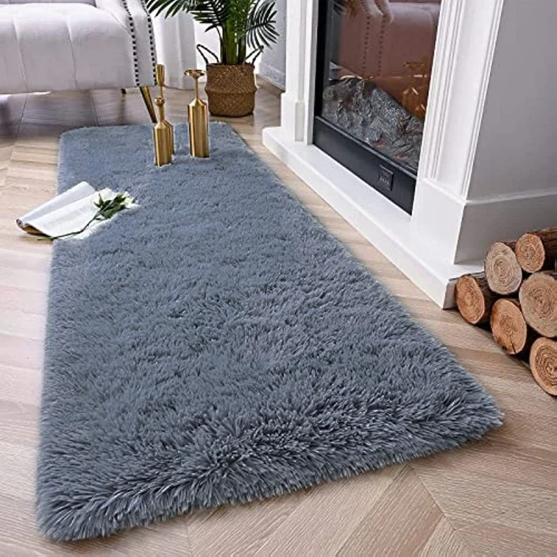 Bedside Plush Carpet Floor Living Coffee Table Bedroom Household Mat Rug Home Decor