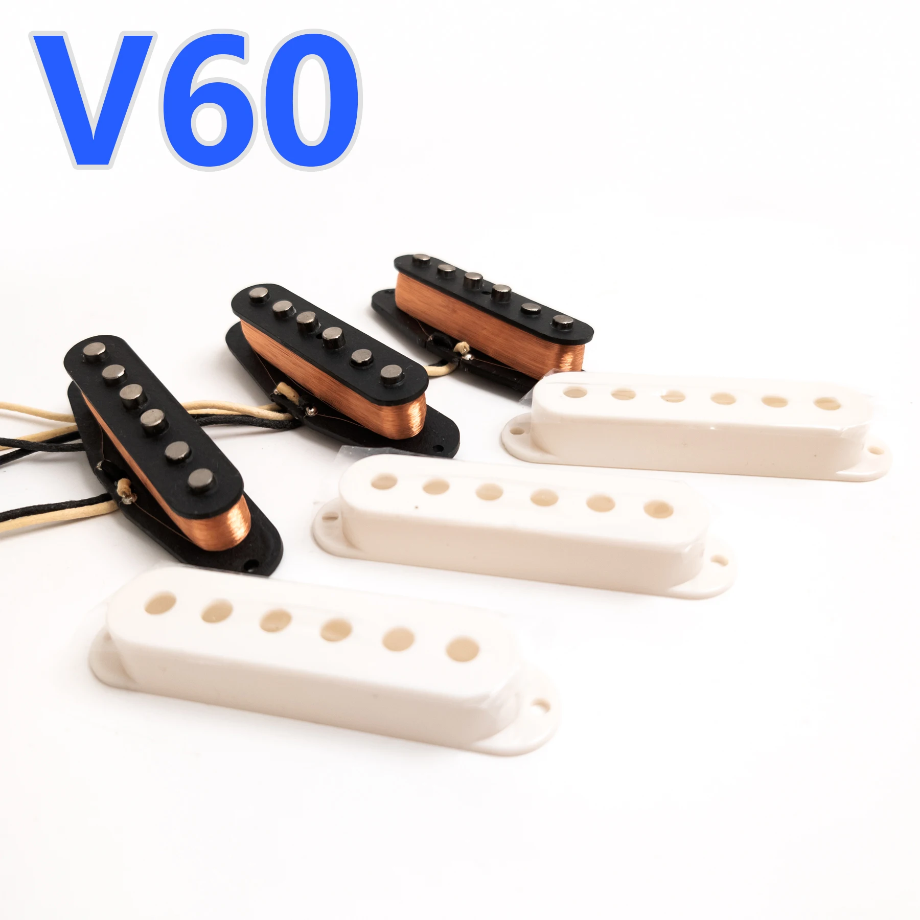 V60ビンテージシングルコイルピックアップセット アルニコ5 SSS