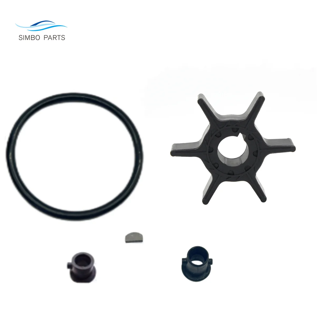 

63V-44352 Water Pump Impeller Kit For Yamaha Outboard 8 9.9 15 20 HP 63V-44352-01-00 63V-44352-00-00 Sierra 18-3040