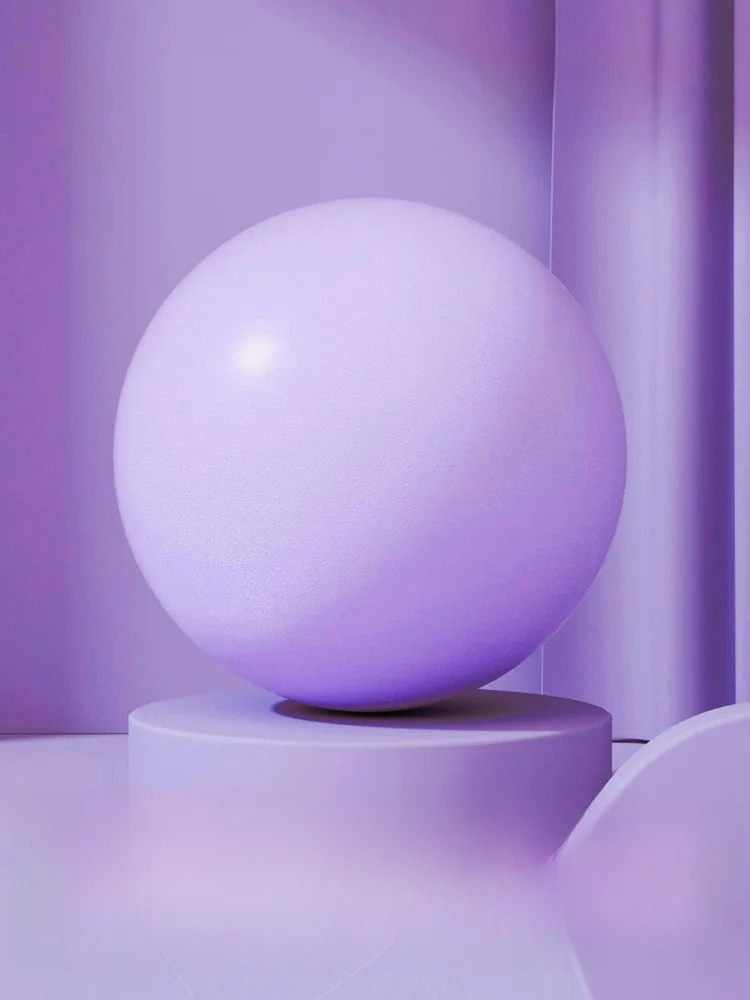 Taro purple [free hand push inflatable cylinder]