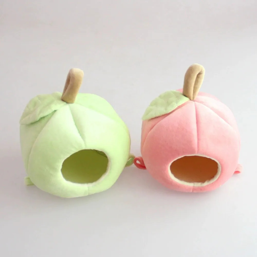 Apple Shape Hammock Squirrel Hedgehog Chinchilla Winter Warm House Bird Hamster Hammock Cage