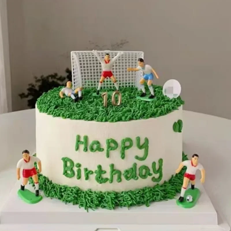 9pcs soccer birthday decoration game football cake topper decor model party happy birthday supplies children accessories 9pcs Soccer Birthday Decoration Game Football Cake Topper Decor Model Party Happy Birthday Supplies Children Accessories 5