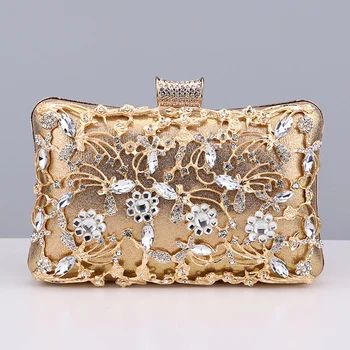 Alternative view of Osas Rhinestones Clutch Purse