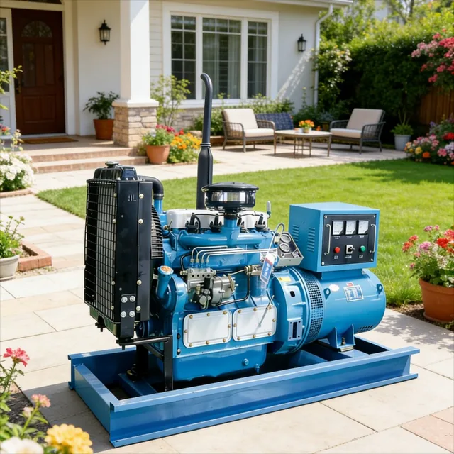 Groupe électrogène diesel industriel de type ouvert 50 kVA pour l'irrigation agricole et l'atelier 1