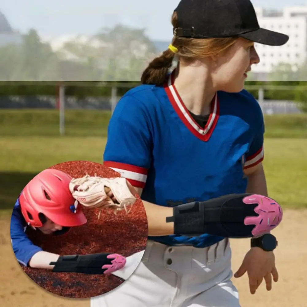 Sports Protective Gear Sliding Gloves Baseball Softball Slider Glove Adjustable Baseball Sliding Mitt with for Left for Enhanced