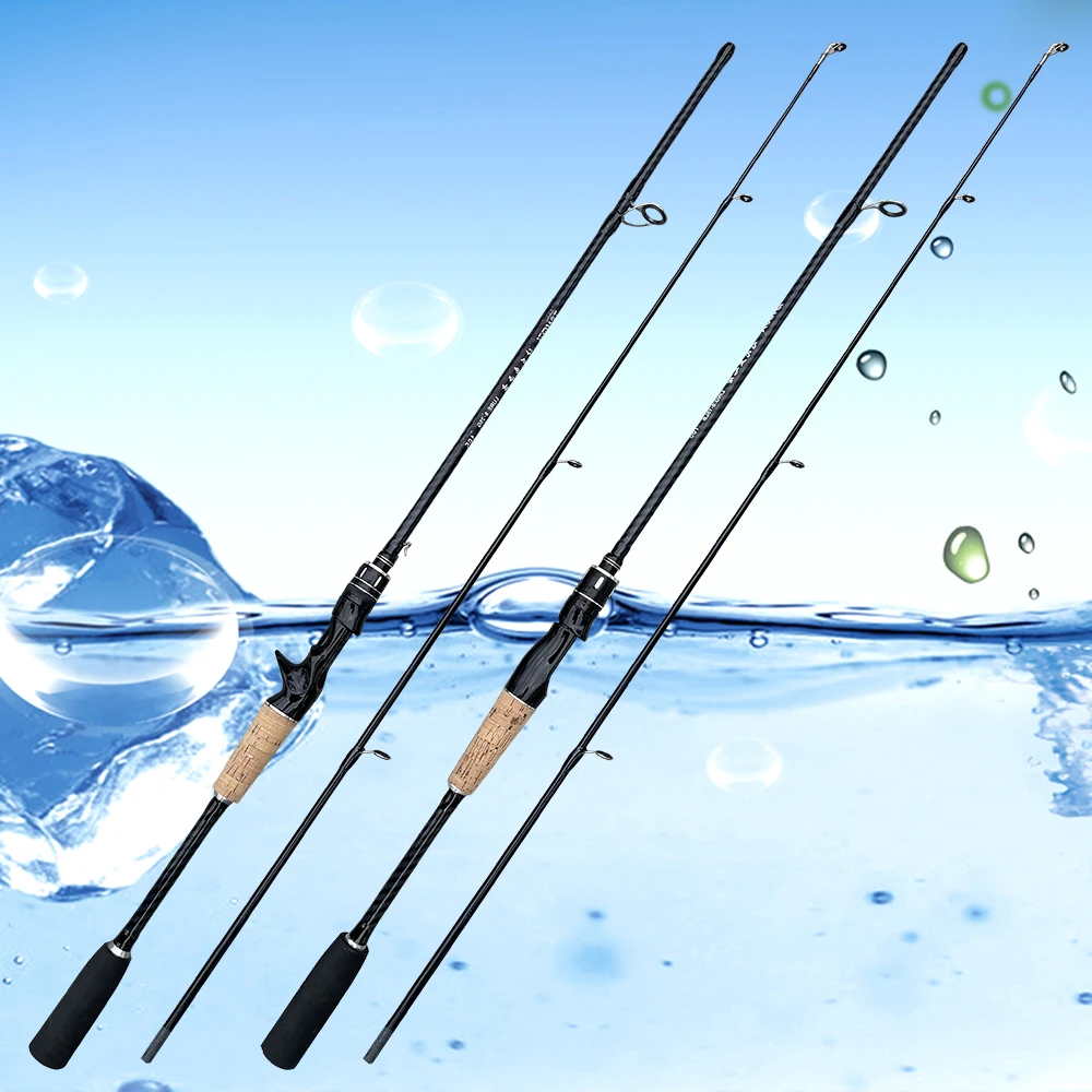 Fishing Rod with Solid Tip Lure 8-25g Line 8-15lb Fast Ultralight Spinning  Casting Rod for Trout Bass Jigging