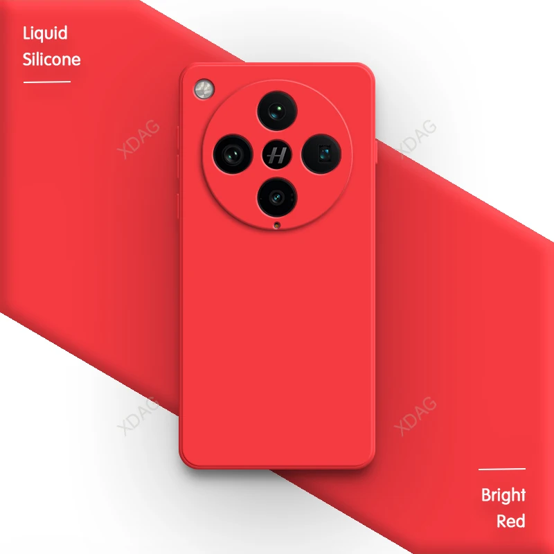 Premium Shockproof Liquid Silicone Back Cover with Camera Lens Protection
