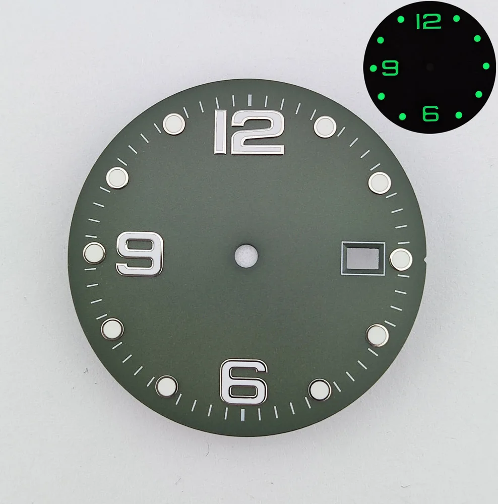 32.5mm Watch Dial NH35 Dial NH36 Luminous DIY NH35 Watch Accessories Suitable For NH35/36 Movement