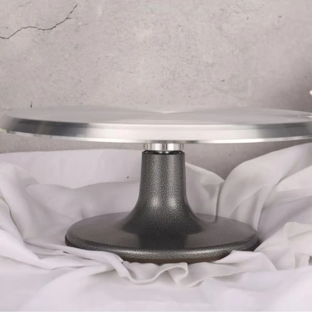 Turntable Revolving Cake Stand  Tilting Cake Stand Turntable - 8 10 12  Cake Stand - Aliexpress