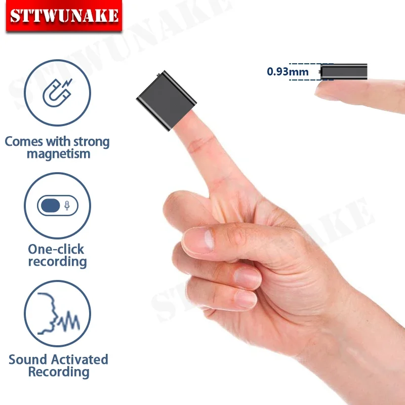 SmallestVoiceRecorderMiniDigitalAudioRecorderSoundMicroRecord