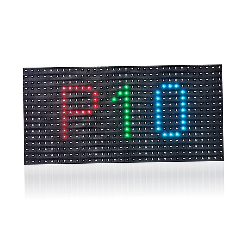 320*160mm P10 LED Screen Panel Module 32*16 Pixels 1/8 Scan 