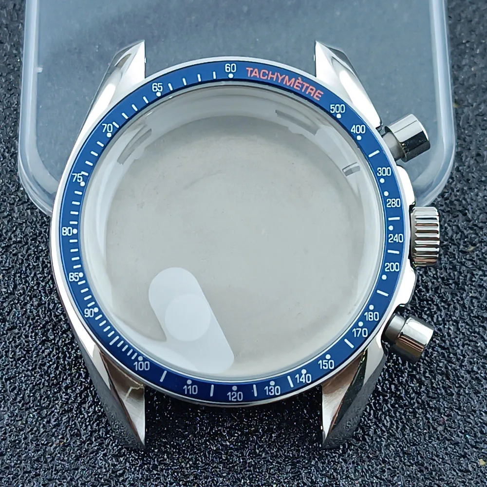 Men's Metal Watch Case - 39.7mm, 20mm Strap Compatible, Watch Accessories & Parts with Box