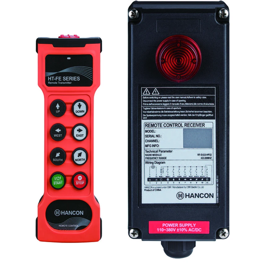 SUMMIT 6 single speed pushbuttons electric hoist and crane industrial radio remote control SUMT-S06