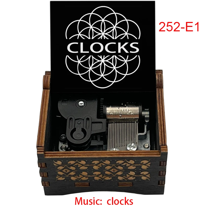 Climax Melody 18-Tone Music Box - Elegant Home Decor & Perfect Gift