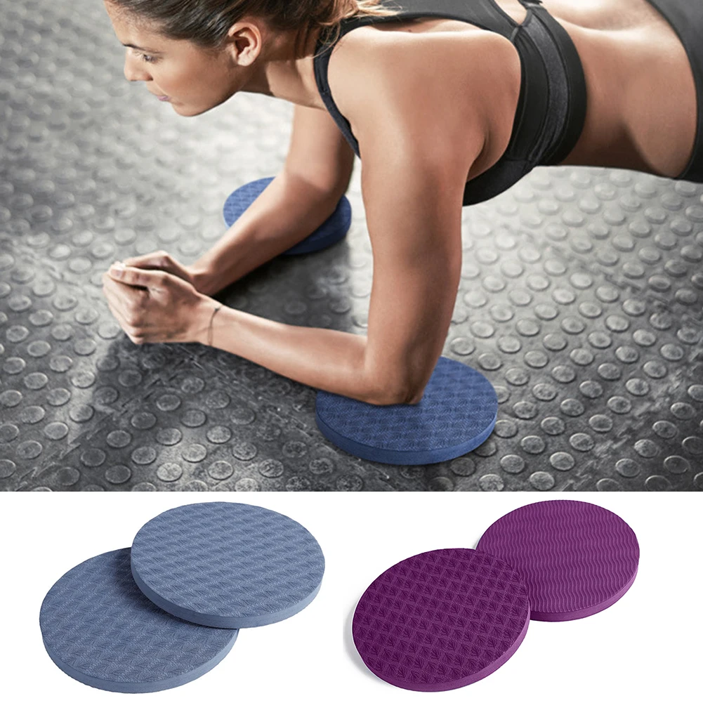 2 Stks/set Kleine Ronde Knie Pad Yoga Mat Platte Ondersteuning Kussen Elleboog Knie Bescherming Antislip sport Mat| | - AliExpress