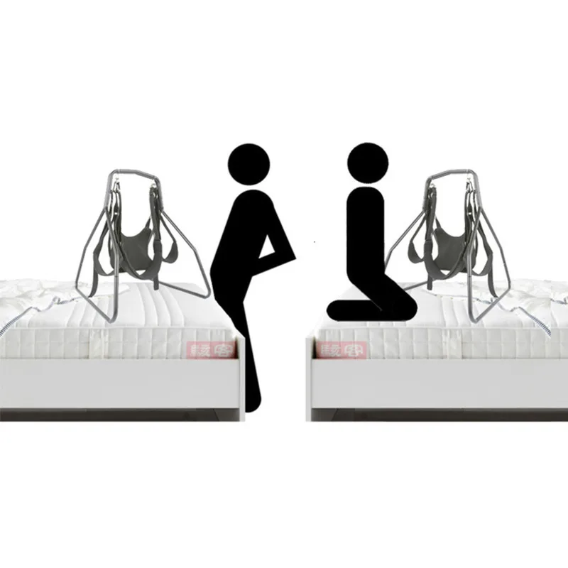 Toughage Sex Swing Chair With Stand Attachment Sling Sex Hammock Flirt Essential Furniture Fetish Bandage Toy For Couple