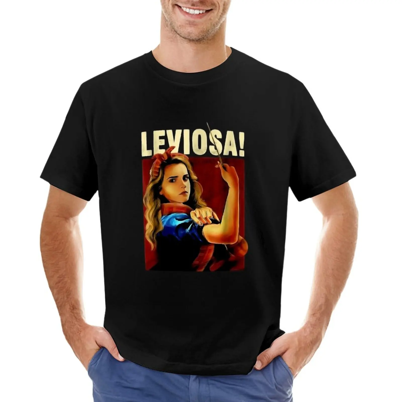 

Best Leviosa Clothing We can do it, Leviosa! T-Shirt vintage kawaii clothes men clothes