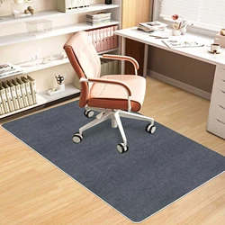 Large Premium Chair Mat for Hardwood Floors - Office, Gaming, Bedroom, and Living Room Use (Grey)