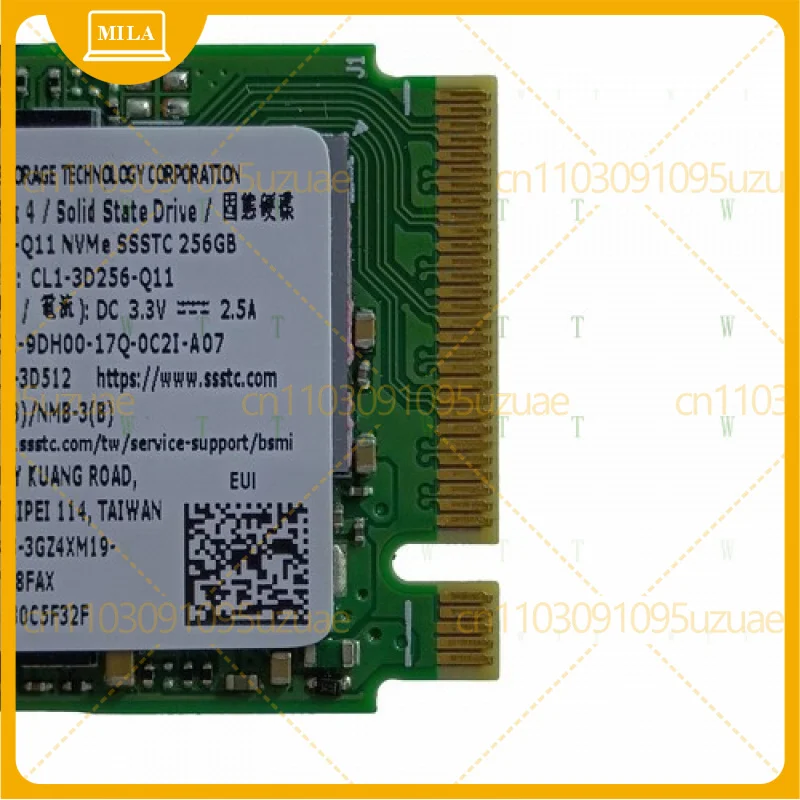 0TN2CC 솔리드 NVMe M.2 2230 SSD CL1-3D256-Q11 NEMe SSSTC 256GB 솔리드 스테이트 드라이브