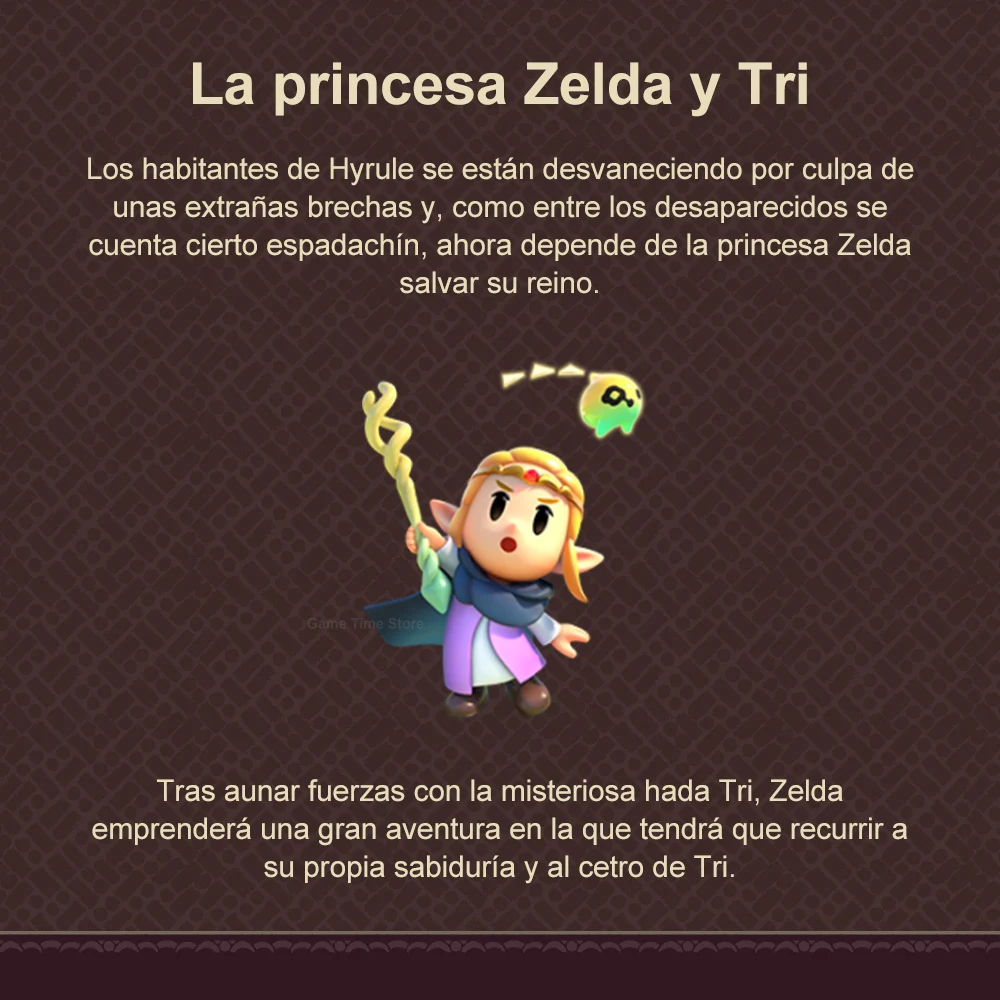 Nintendo Switch Game The Legend of Zelda Echoes of Wisdom Nintendo Switch Game Physical Game Card Support 1 Player