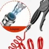 Air Blow Gun,High Flow Air Blower Gun for Compressor with Angled Bent Nozzle,Three Colors to Choose from,Long style 4