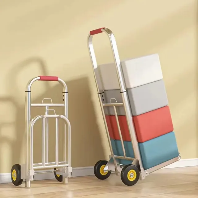 ショッピングカート 折りたたみ式ショッピングトロリー、調節可能な