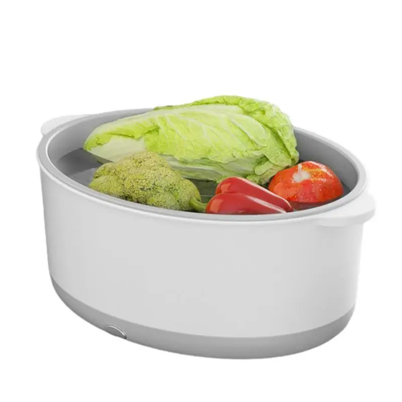 

Fruit Cleaner Device Portable Device With Upgraded Basket Deeply Cleansing Using Water Spinner And Oh-Ion Purification Technolog