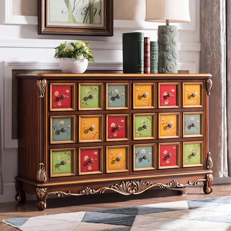 

Полная мебель для спальни в американском стиле с тремя или шестью выдвижными ящиками