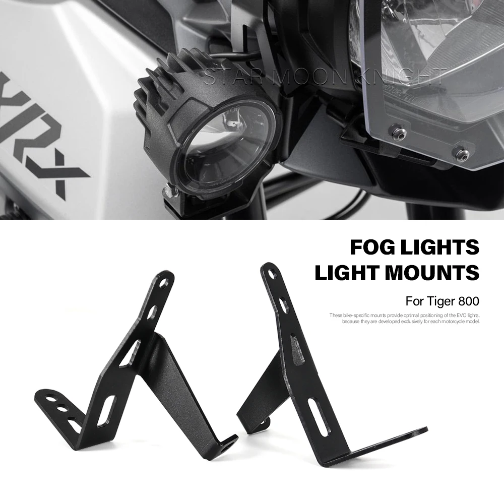 

Fog Lights Auxiliary Bracket Driving Lamp Spotlight Bracket Holder Spot Light For Tiger800 For Tiger 800 XCX XRX 2010 - 2022