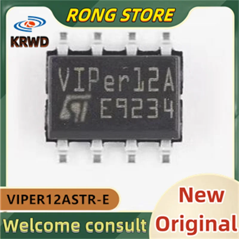 

(30 шт.) VIPer12A VIPER12ASTR-E VIPER12ASTR SOP8 новый и оригинальный чип IC