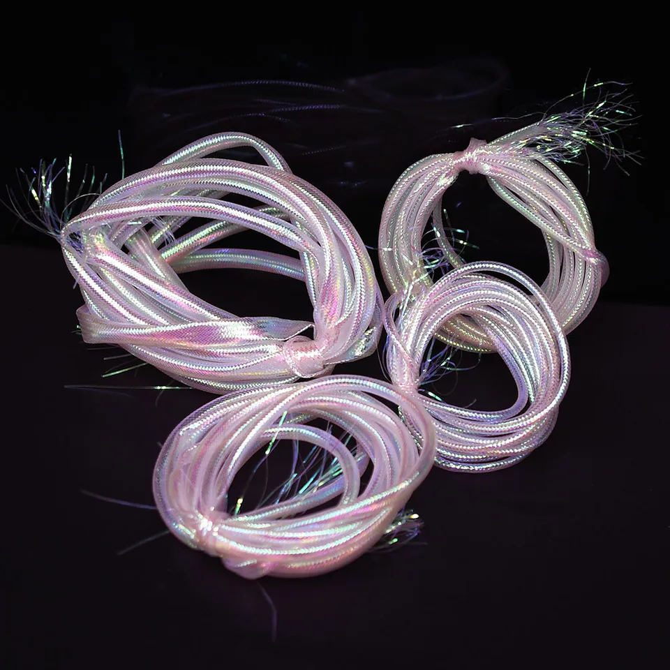 1m Matériel De Montage De Mouche 2/4/6mm Flash Tresse Nacrée Tubage Mylar Rond Holographique Mouche De Pêche, Montage De Mouche | Haute Qualité Et Prix