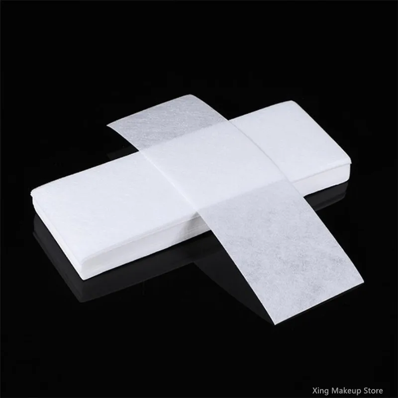 Wholesale 500/1000/2000PCS High Quality Nonwoven Body Cloth Hair Remove Wax Paper Rolls Hair Removal Epilator Wax Strip Paper 2# 6
