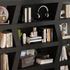 70.9" W 5-Tier Bookshelf Bookcase with 15 Storage Cubes, Modern Wooden Storage Display Shelf Rack for Living Room Home Office, 5