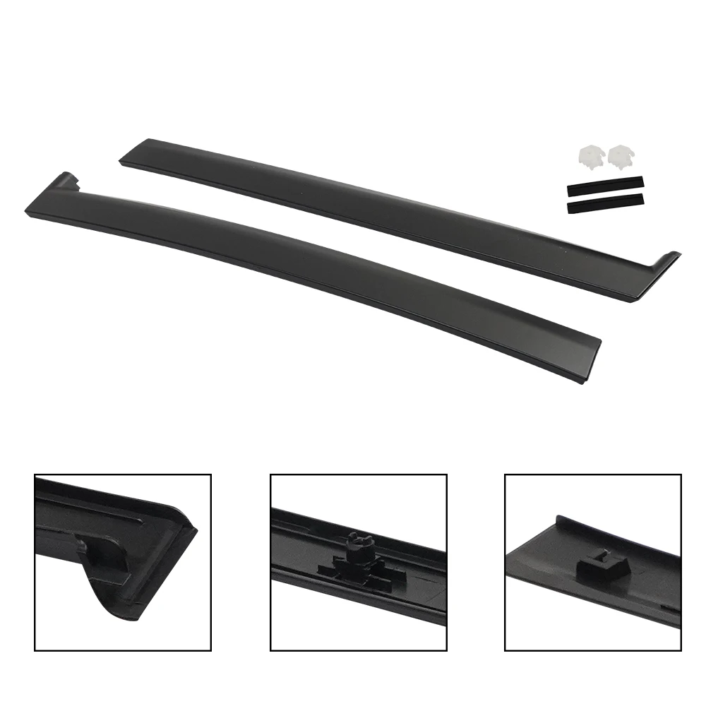Links Rechts Windschutzscheibe A-Säule Zierleiste Tür Garnieren Zierleiste Säulenverkleidung für 1992-1995 Honda Civic 2Dr 3Dr 72430-SR3-003 – Detail 5