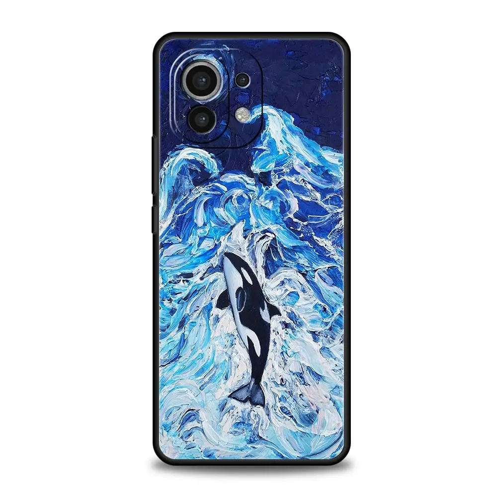 Orca Ocean Lovely Killer Whale Phone Case Cover