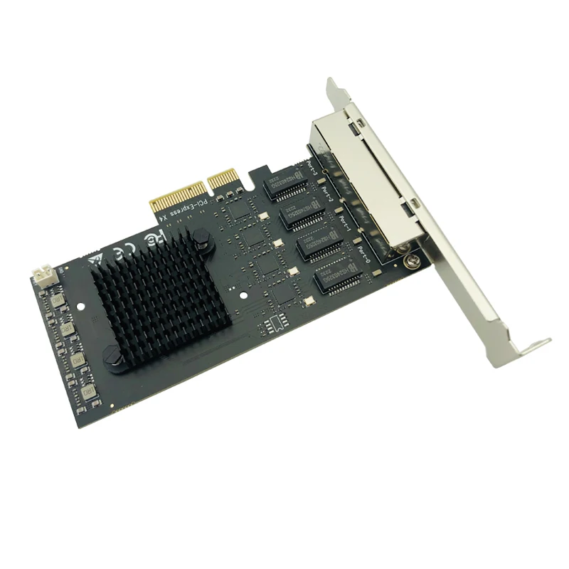 Adaptador de Placa de Rede Pci Express Portas 2500mbps Gigabit 10 Mbps 100 Mbps 1000mbps Rtl8125b Rj45 Computador com Fio Pcie Pci-e 2.5g Lan Dongle - Imagem 3