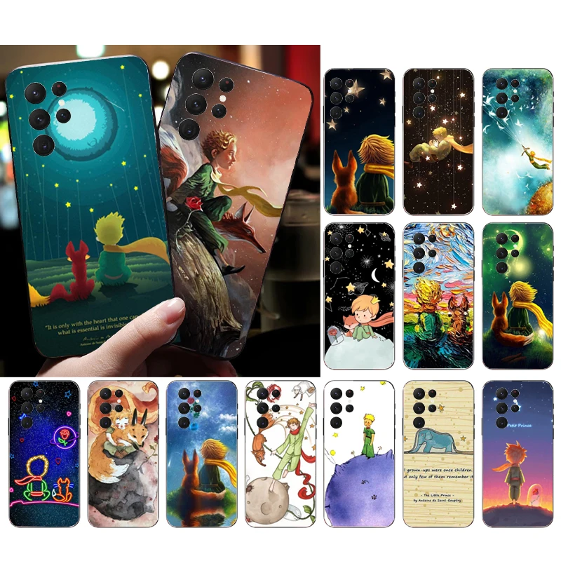 

The Little Prince Phone Case For Samsung S23 S22 S21 S20 Ultra S20 S22 S21 S10E S21 S20 FE S10 Plus