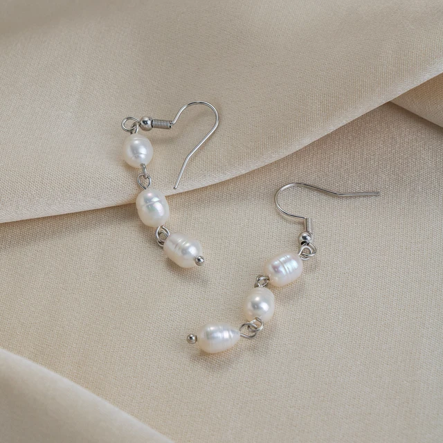 87405-92639c.jpg c.citybeauty – boucles d'oreilles élégantes en perles naturelles pour femmes, longue chaîne, en acier inoxydable plaqué or 18 carats, bijoux quotidiens