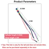 4/10M Rainbow Rotating Tube Tassel Tail Strap Helps with Kite Balance and Stability Special Effects Kite Flying Tail Pendant 6