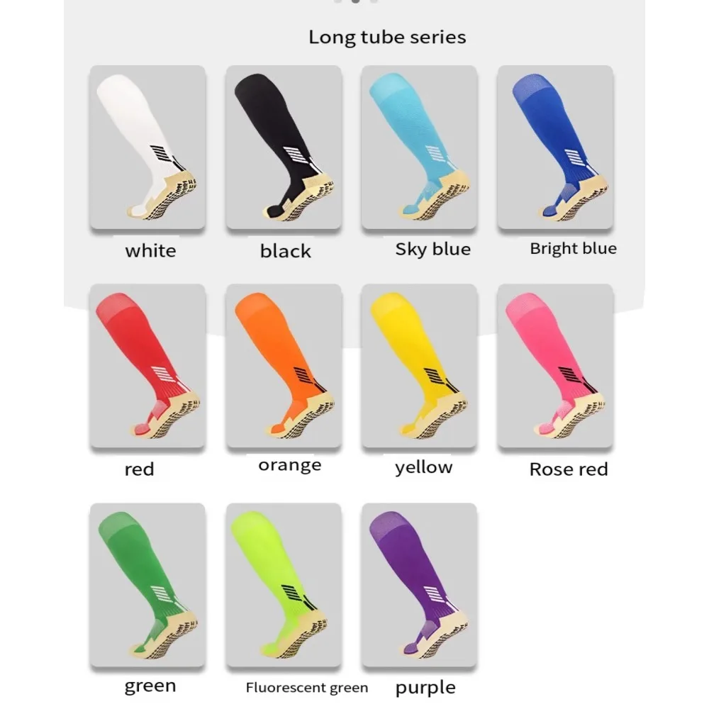 Football Socks High Leg Grip Sports for Men and Children sports socks