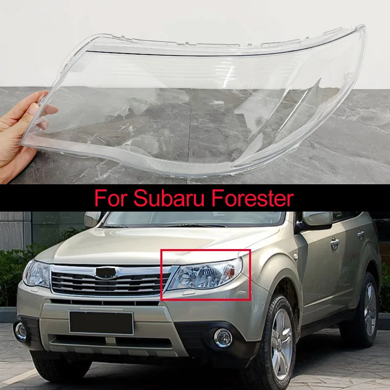 

Left Right Lamp Cover For Subaru Forester 2009 2010 2011 2012 Headlamp Shell Transparent Lampshade Headlight Shade Lens