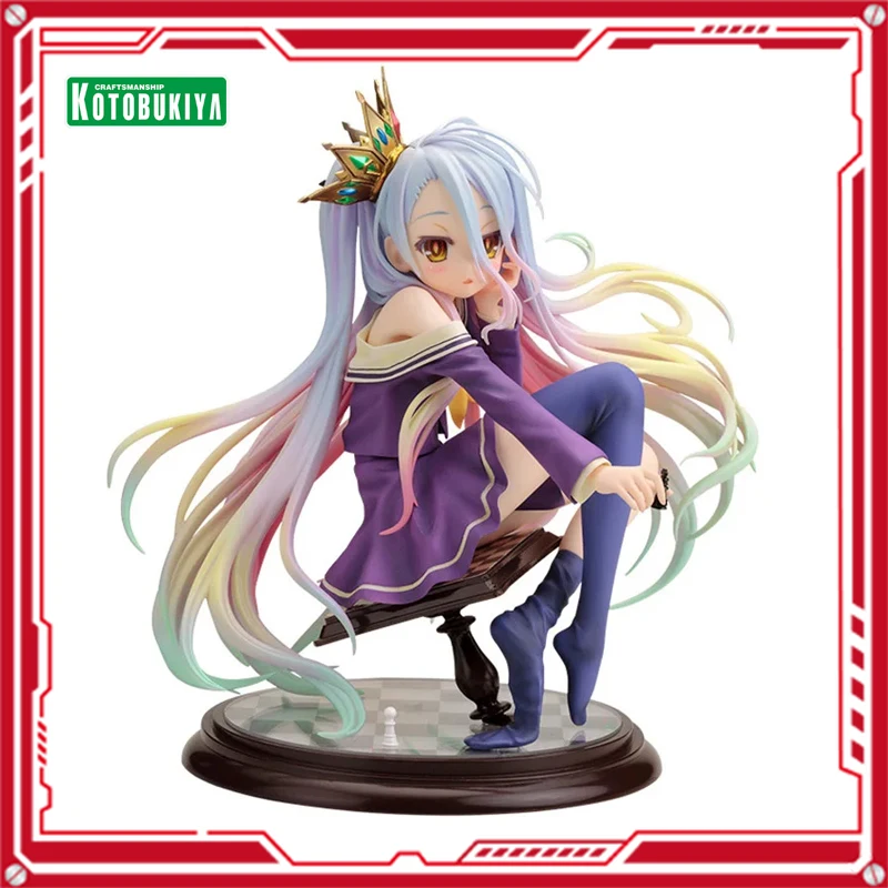 

In Stock Kotobukiya 15.5cm NO GAME NO LIFE Shiro New Original Anime Figure Model Toys for Boys Action Figure Collection Doll Pvc