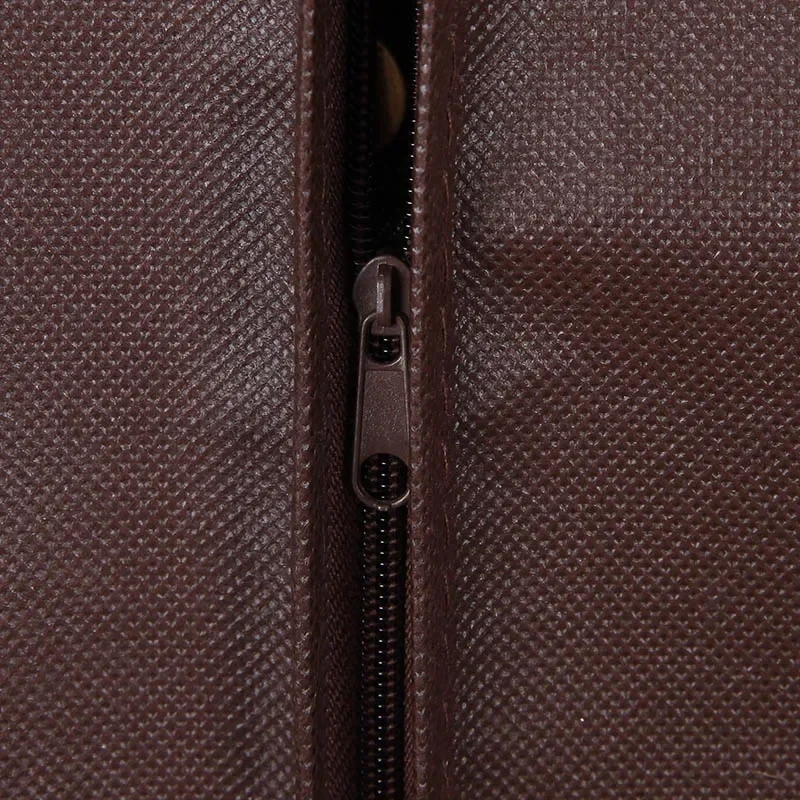 Clothes storage bag clothing dust cover garment covers widening non-woven fabric dust moisture proof for winter clothes fur coat