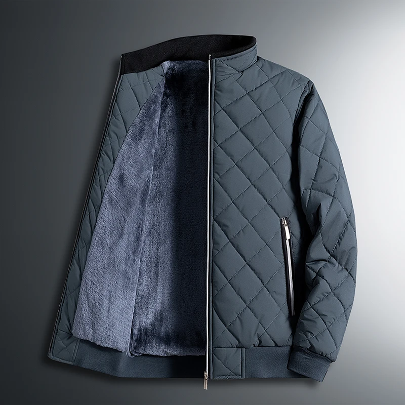 Men's Windproof Padded Jacket for Winter Outdoor Hiking Camping