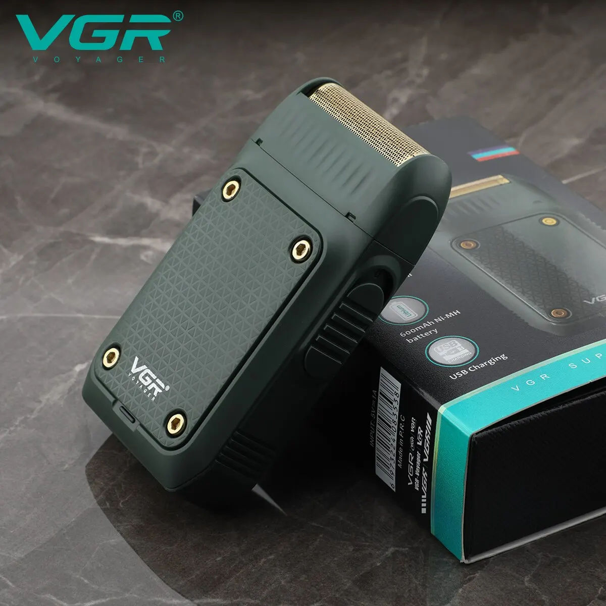 VGR Professional Portable Rechargeable Electric Shaver