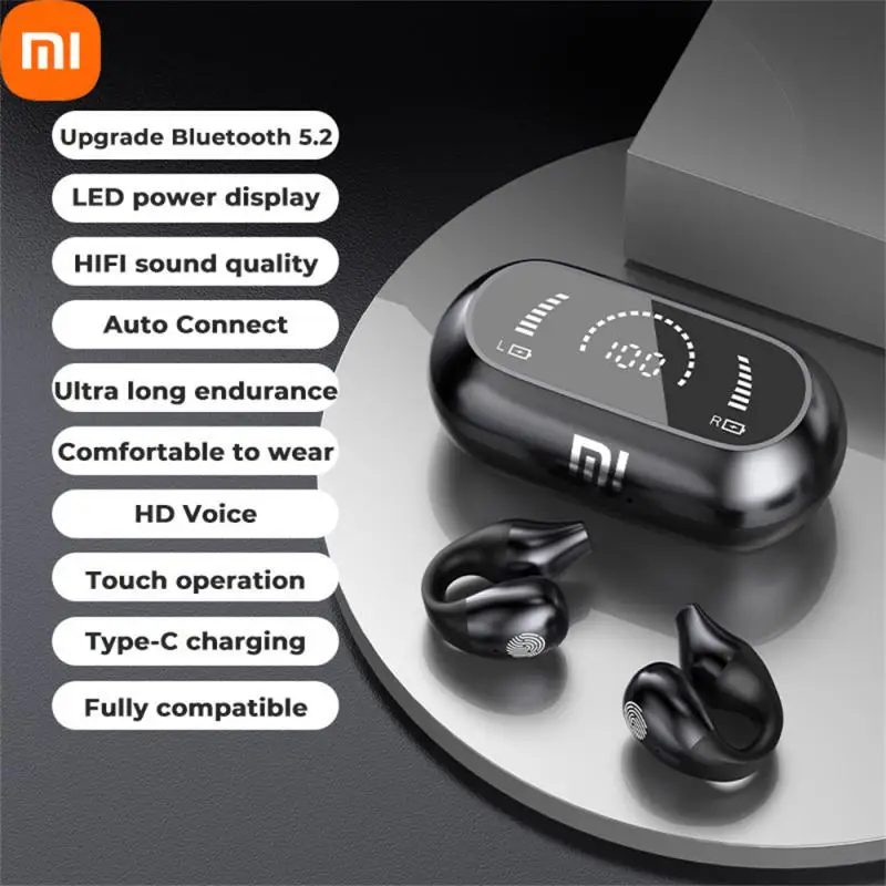 Xiaomi S03 Bluetooth 5.3 Wireless Earphone Bone Conduction Noise Reduction Earphones Stereo Music Waterproof Sports Headphones bluetooth earphones