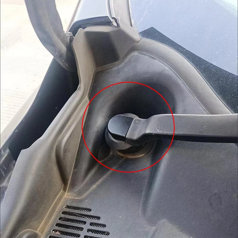 WANGXI Coperchio Dado Braccio Tergicristallo Posteriore Per Mitsubishi Outlander 2016+ – Tappo Di Ricambio In ABS, Colore Nero, Numero Pezzo 8253A133