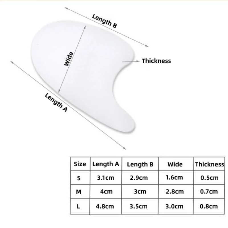 Toe Separators 2pieces = 1pair Silicone Gel Hallux Valgus Toe Straightener Bunion Corrector Separator Pedicure Foot Care Protector Thumb Orthotic