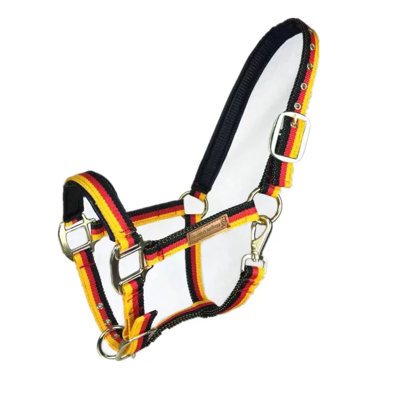 2023 Horse Halter Protective Padded Adjustable Chin and Throat