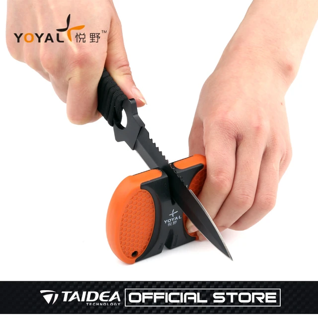 TAIDEA Outdoor pocket Knife Sharpening Tools Portable Mini